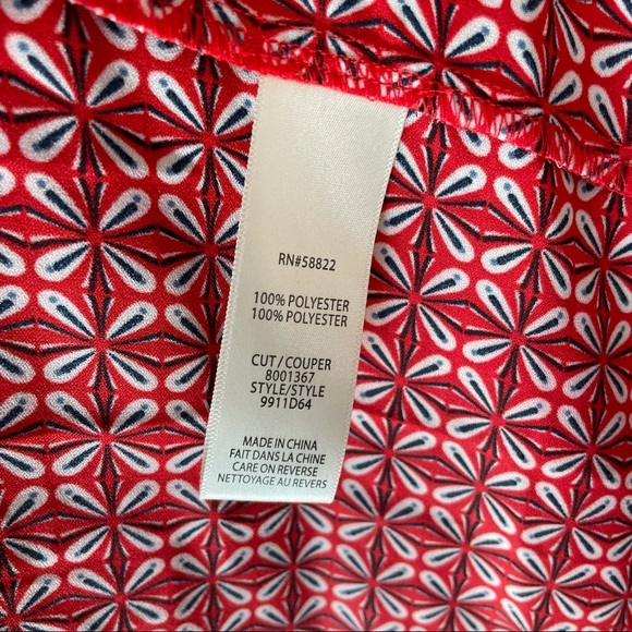 Max Studio | Red Tiered Maxi Dress - Picture 8 of 8